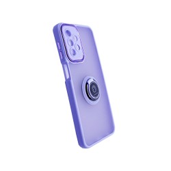 Case with Support Ring for Samsung Galaxy A23 Smoked Purple Case with Support Ring for Samsung Galaxy A23 Smoked Purple